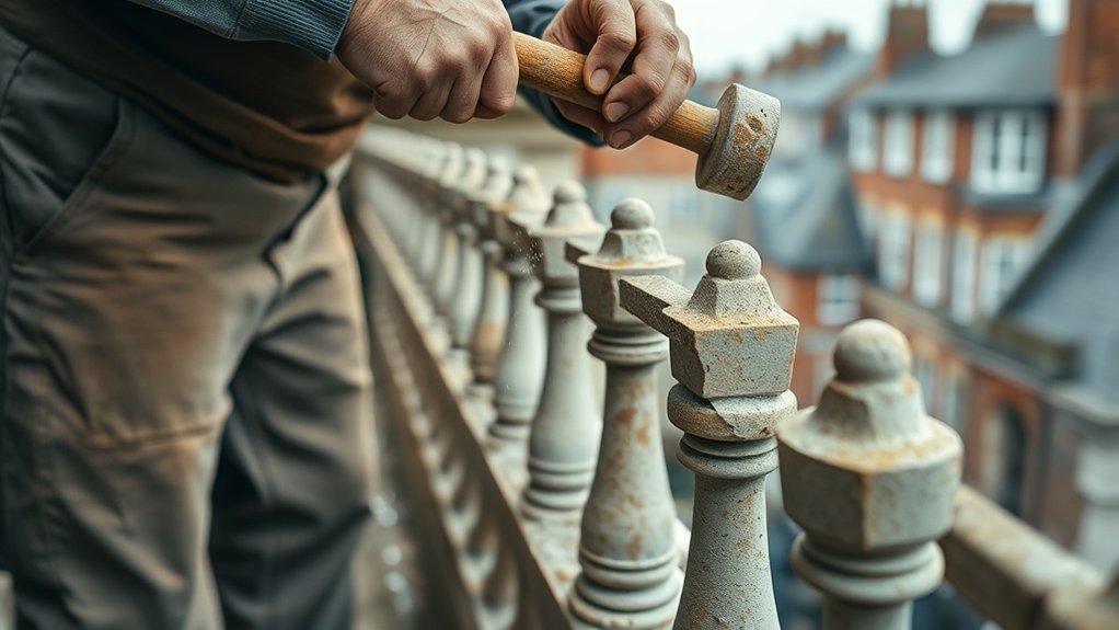 Balustrade Repair Olney