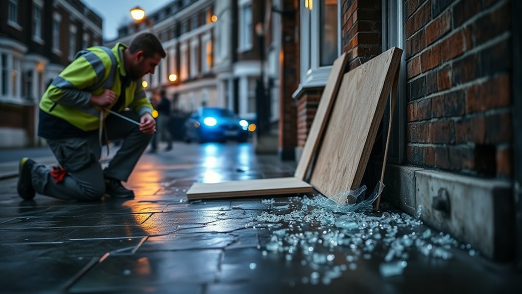 Burglary Glazing Repair Olney