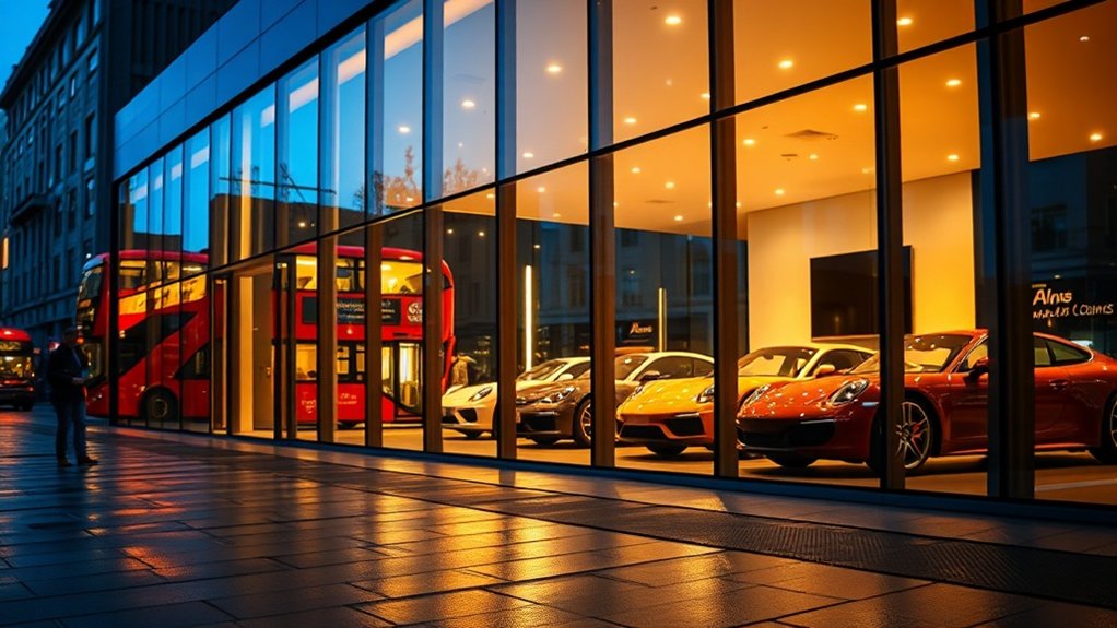 Car Showroom Glazing Olney