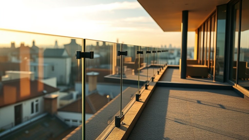 Terrace Glass Balustrades Olney