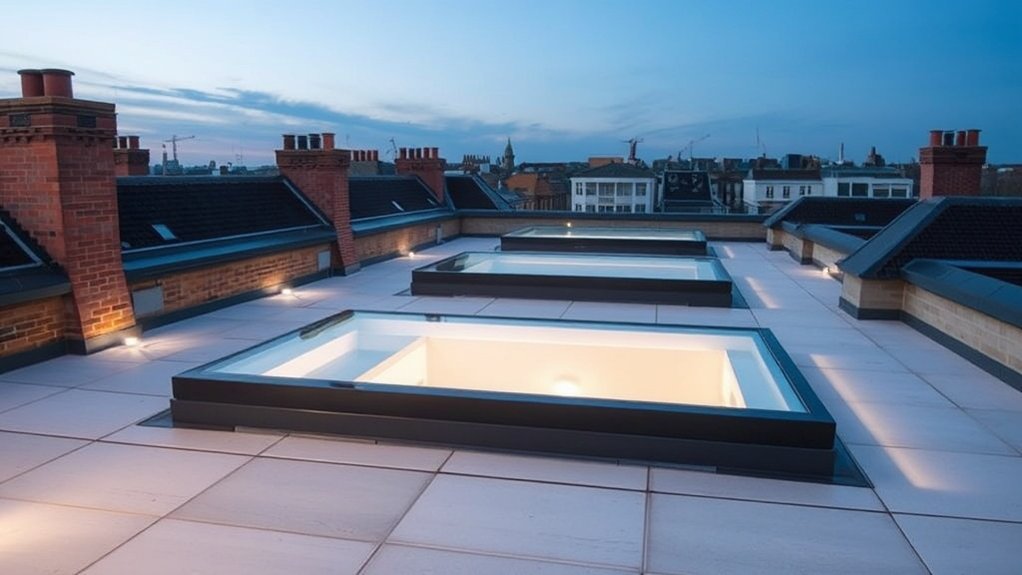 Walk-On Roof Lights Olney