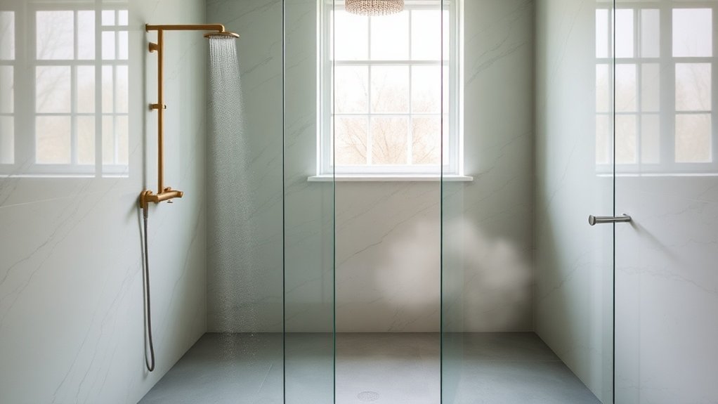Wet Room Glass Panels Olney